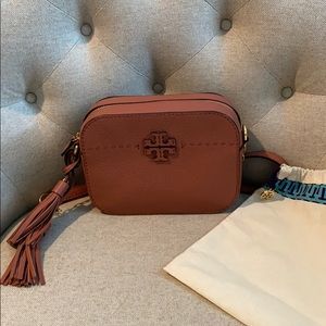 Like New Tory Burch McGraw Camera Bag